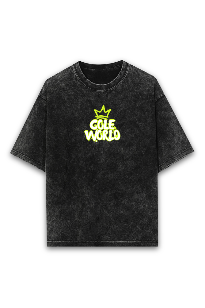Cole World Acid Wash Oversized T-Shirt