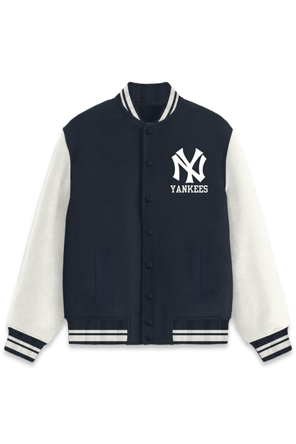 New York Yankees Varsity Jacket Navy Blue