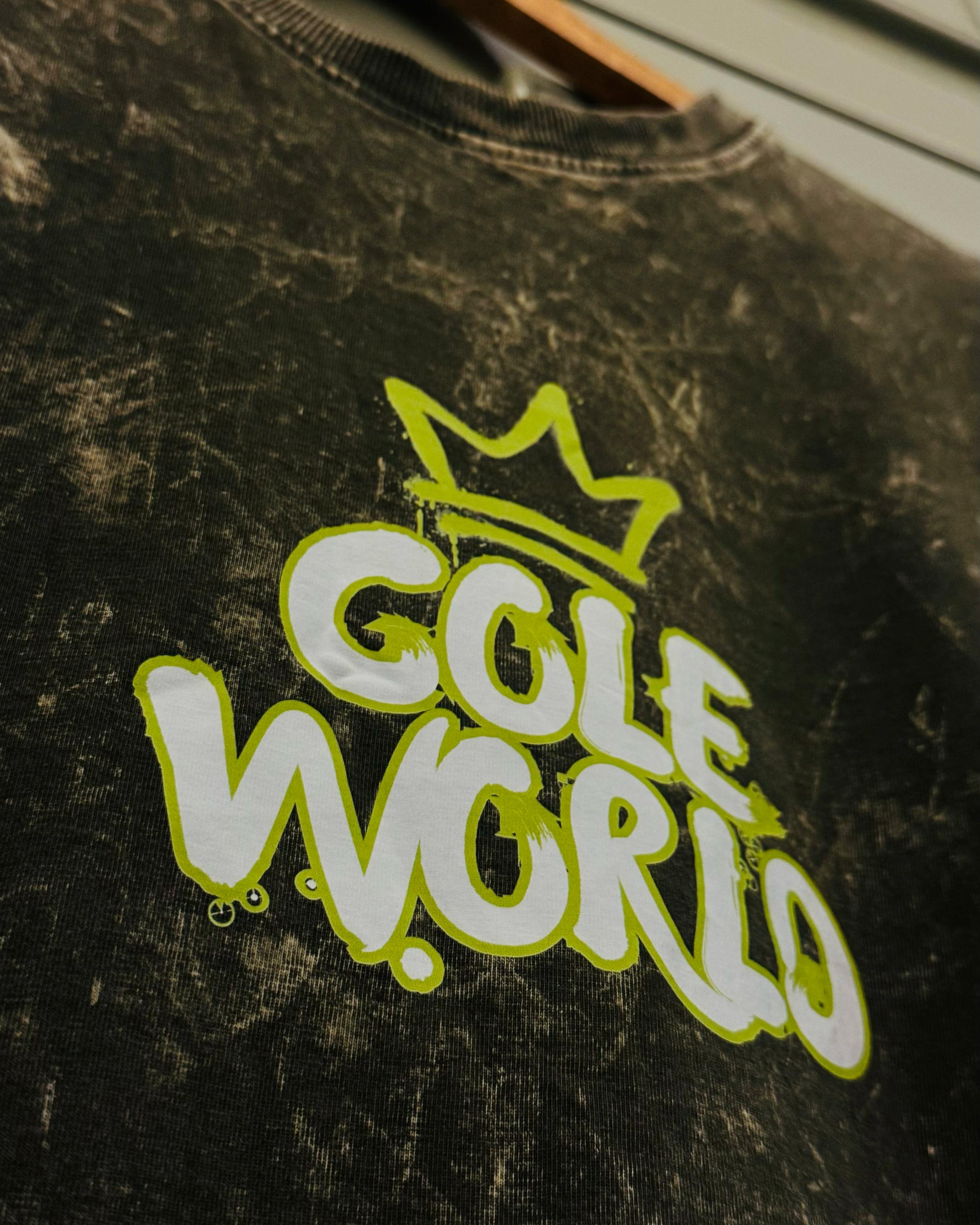 Cole World Acid Wash Oversized T-Shirt