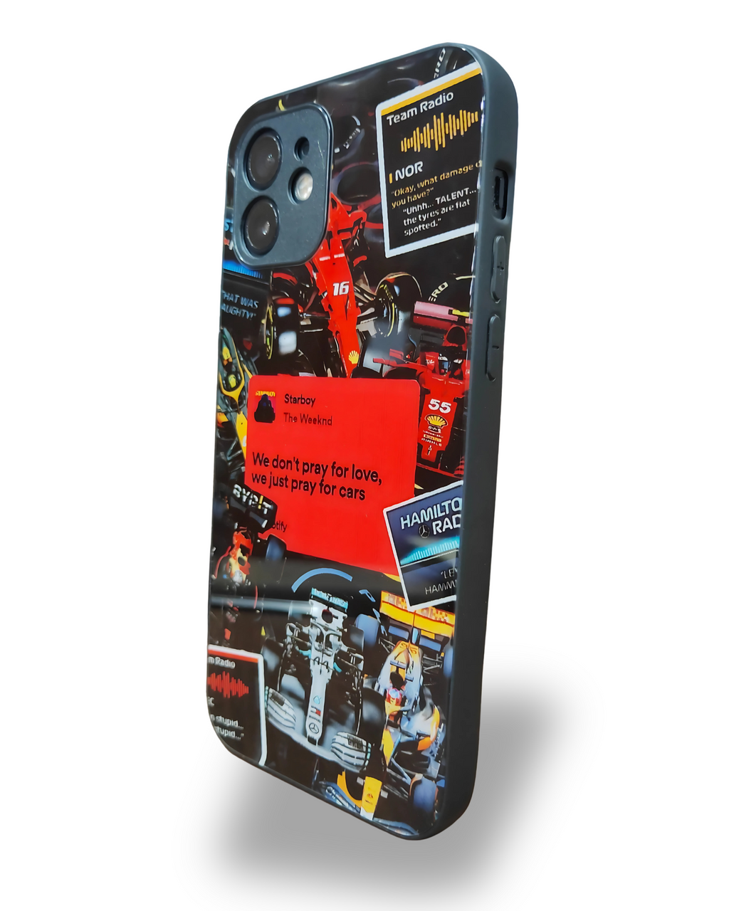 F1 Iphone Glass Case
