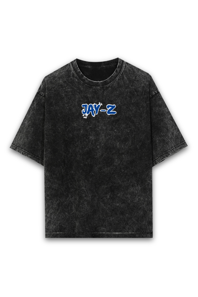 Jay-Z Acid Wash Oversizeded T-Shirt