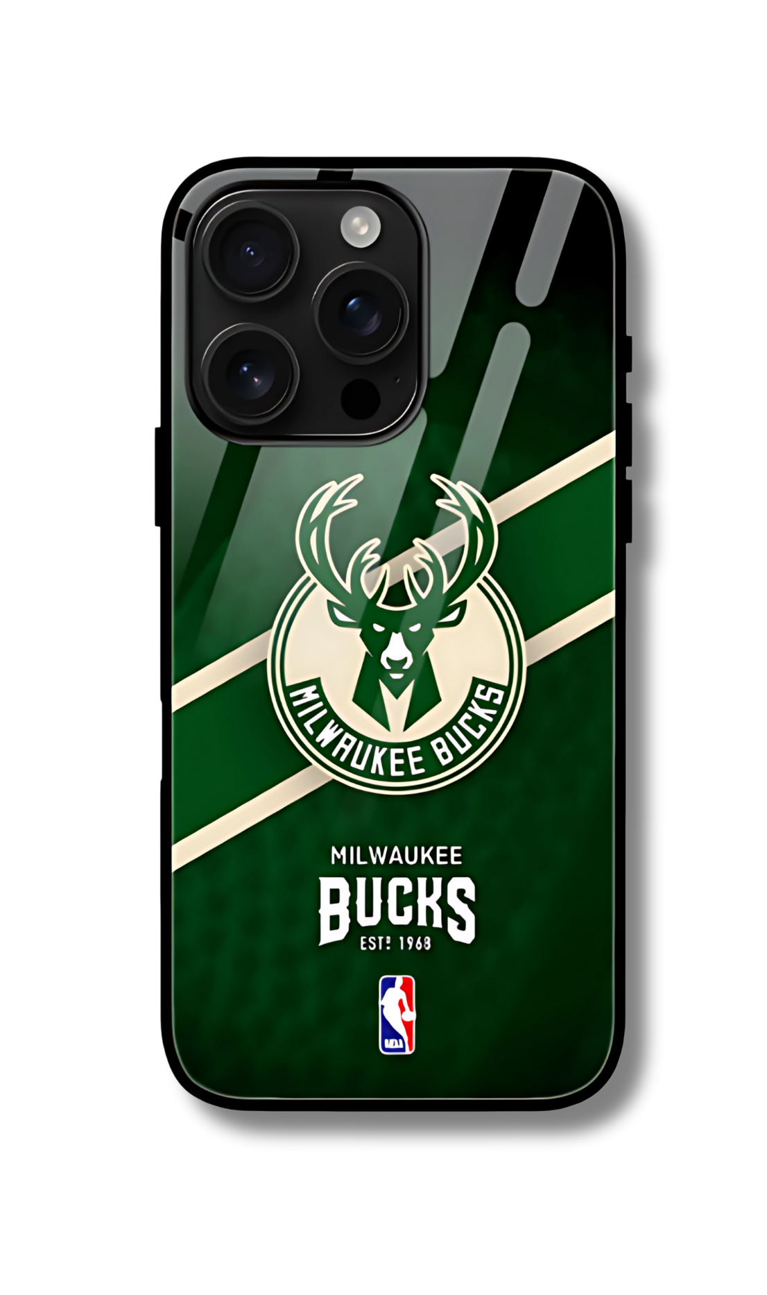 Milwaukee Bucks Iphone Glass Case