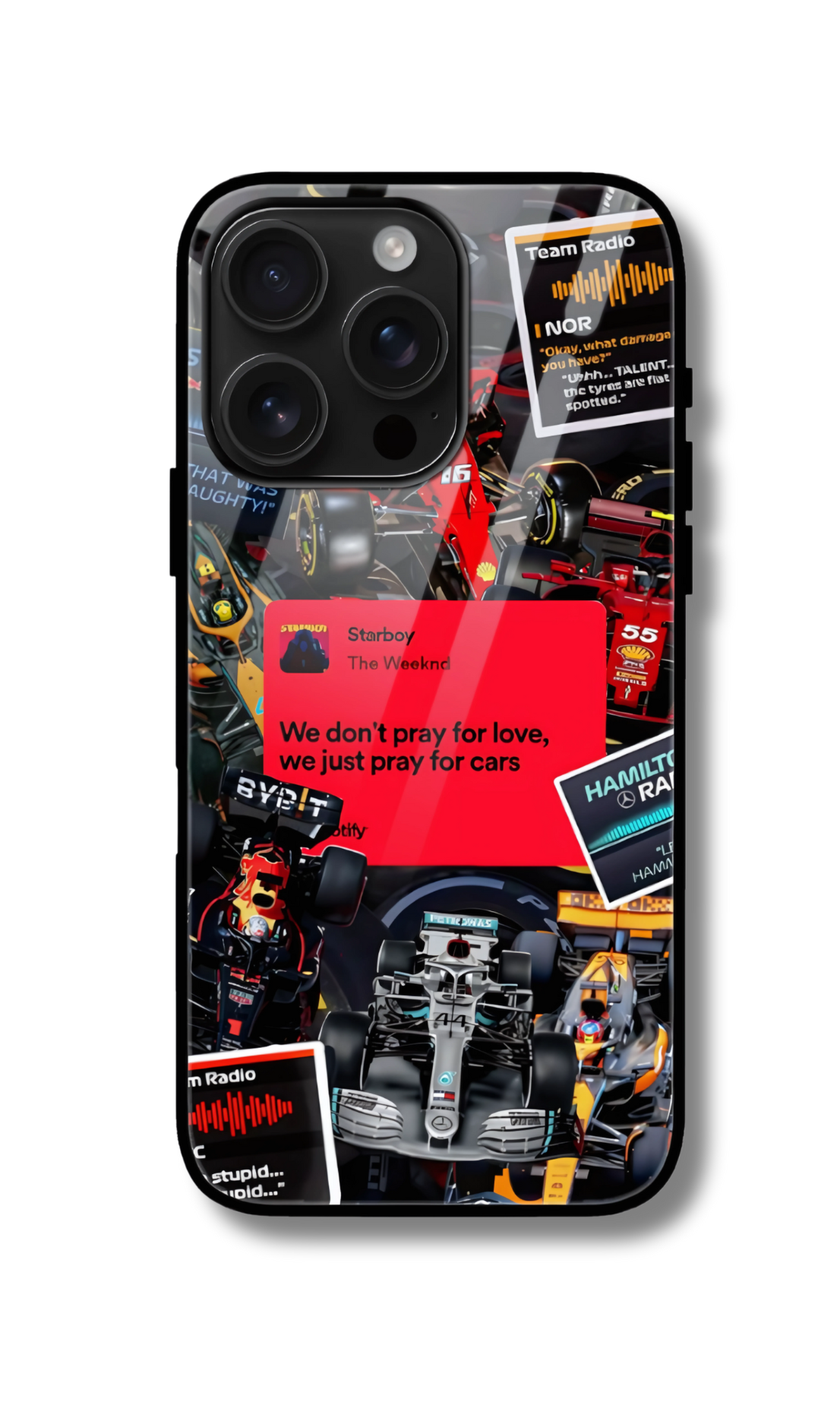 F1 Iphone Glass Case