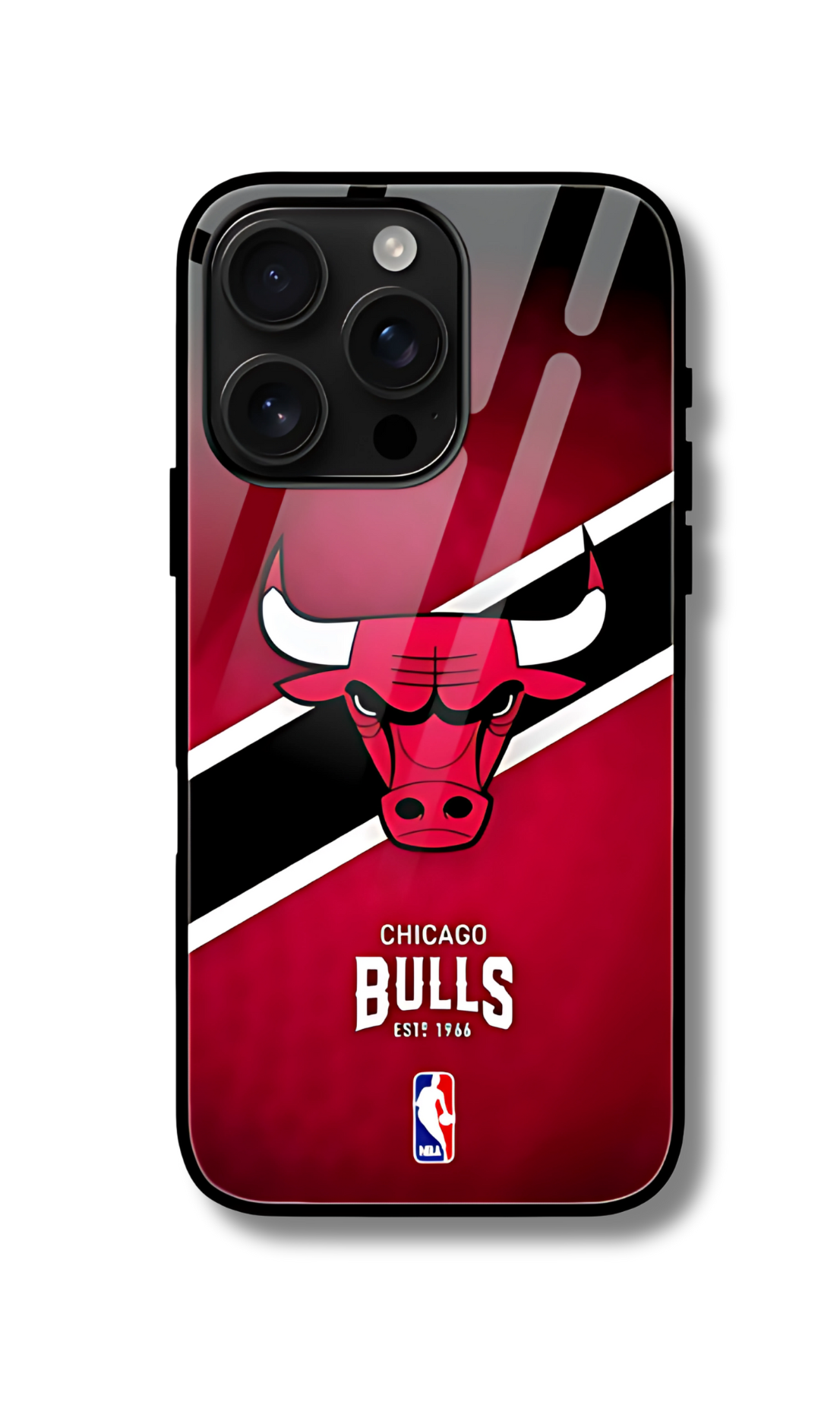 Chicago Bulls Iphone Glass Case