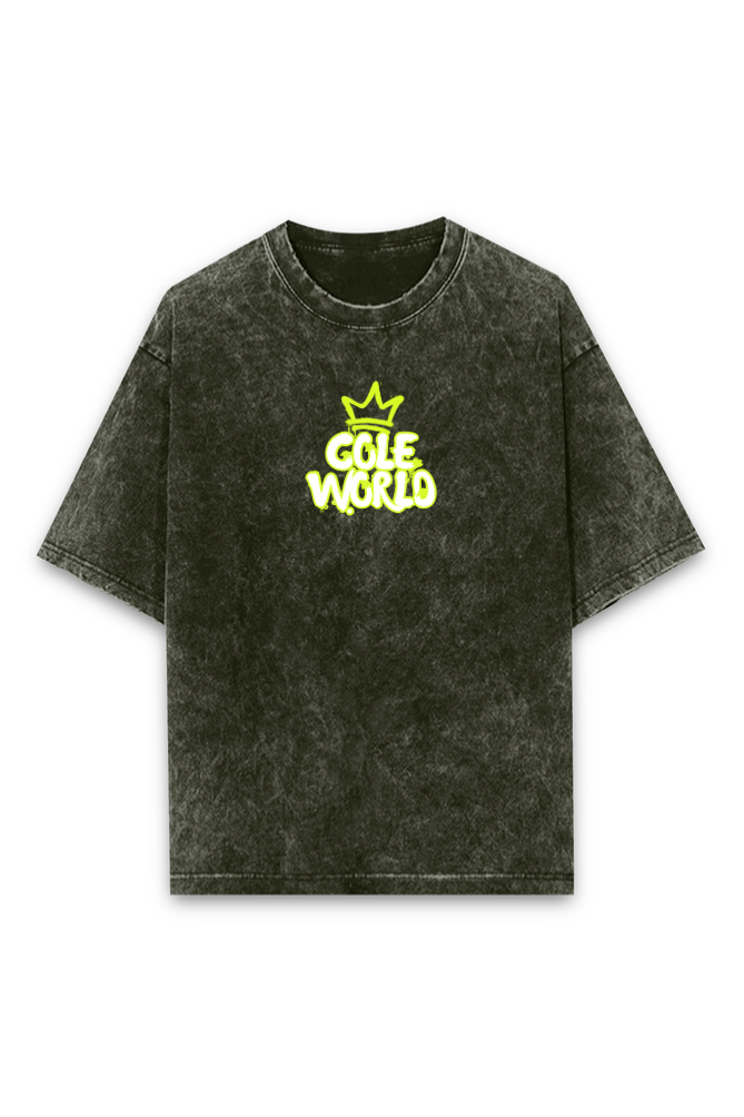 Cole World Acid Wash Oversized T-Shirt