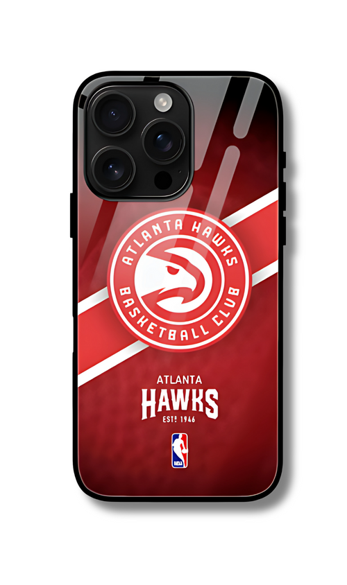 Atlanta Hawks Iphone Glass Case