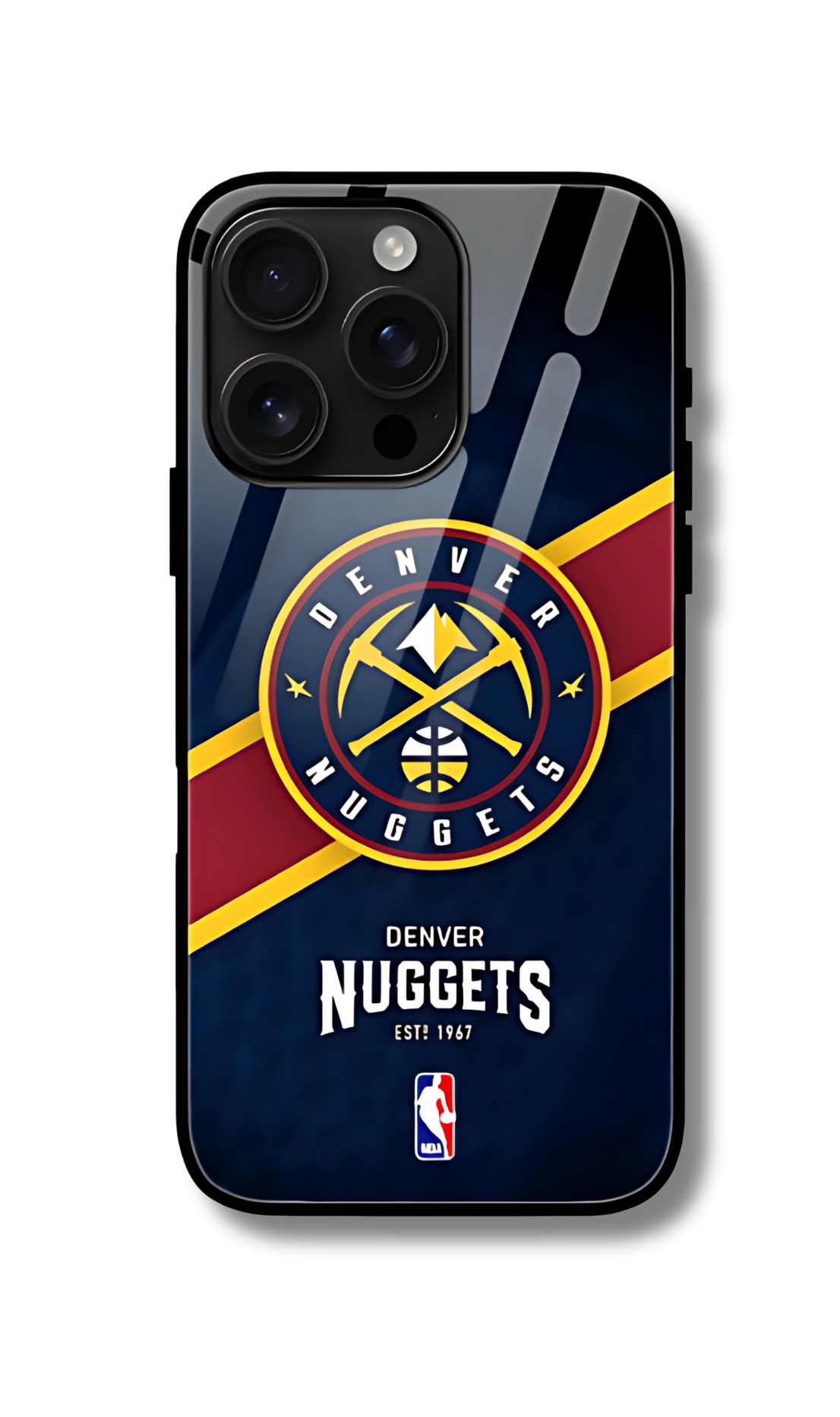 Denver Nuggets Iphone Glass Case