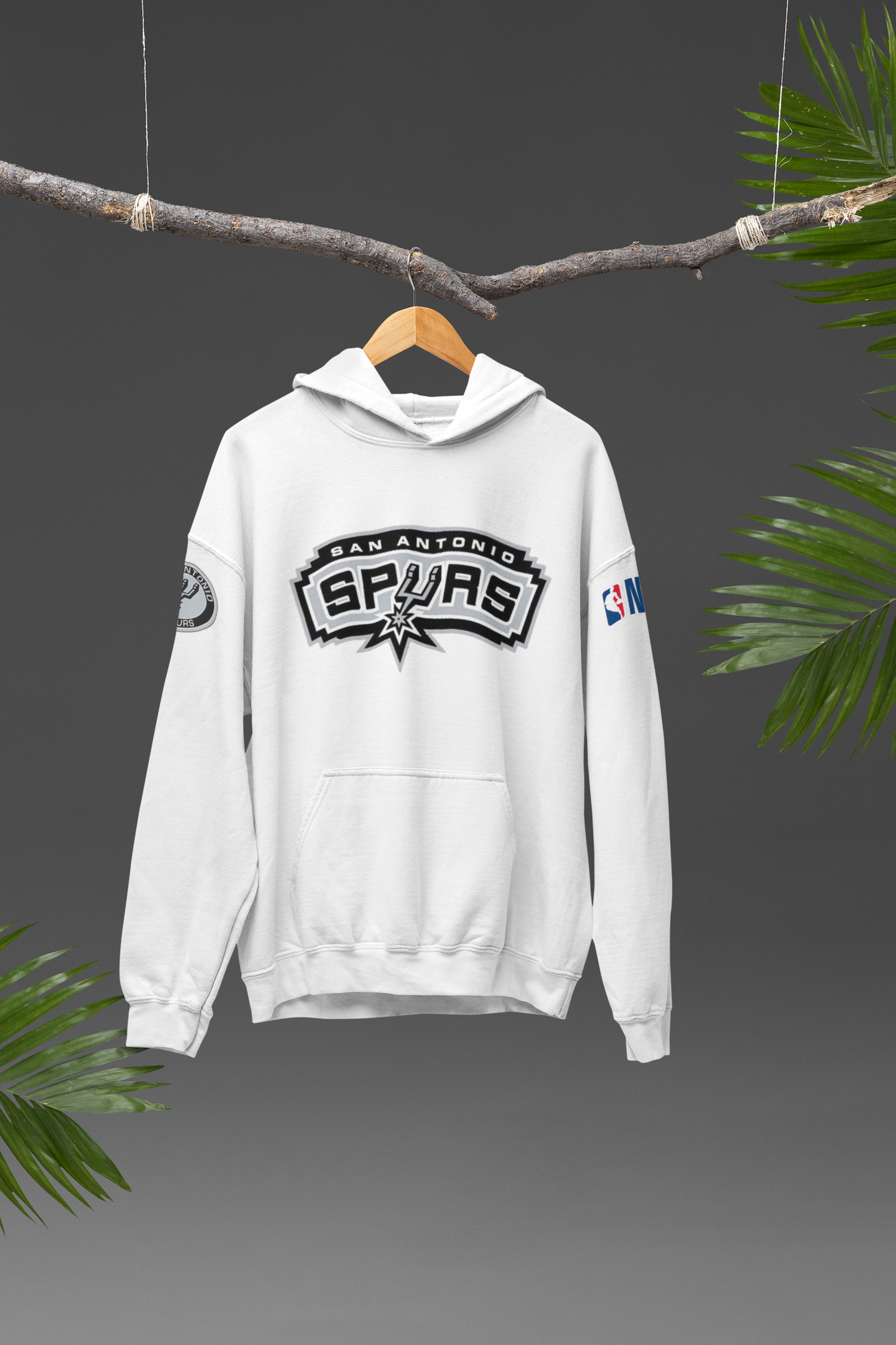 Chris Paul San Antonio Spurs 3 NBA Oversized Hoodie White